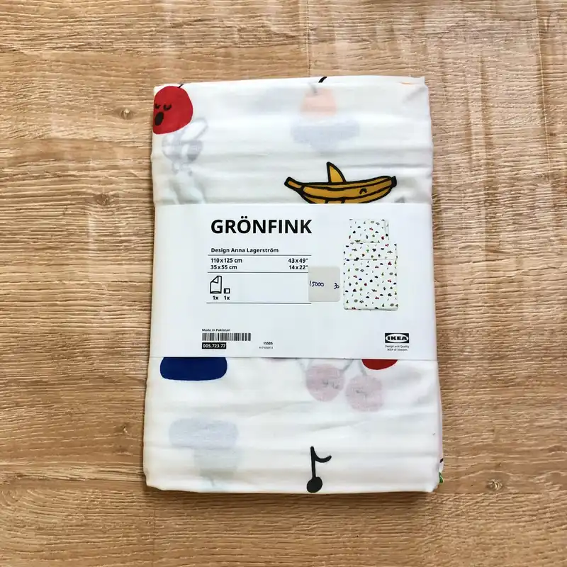 Set de funda y sábanas con motivos de colores