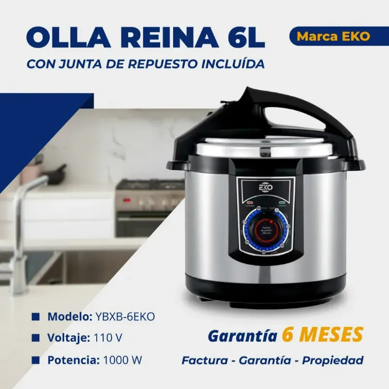 OLLA REINA 6L MARCA EKO
