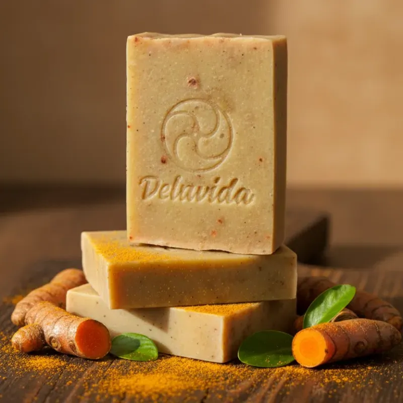 Jabón de cúrcuma