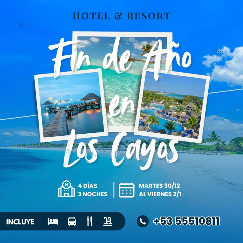 FIN DE AÑO EN LOS CAYOS