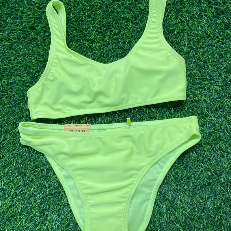 Bikini verde fosfo