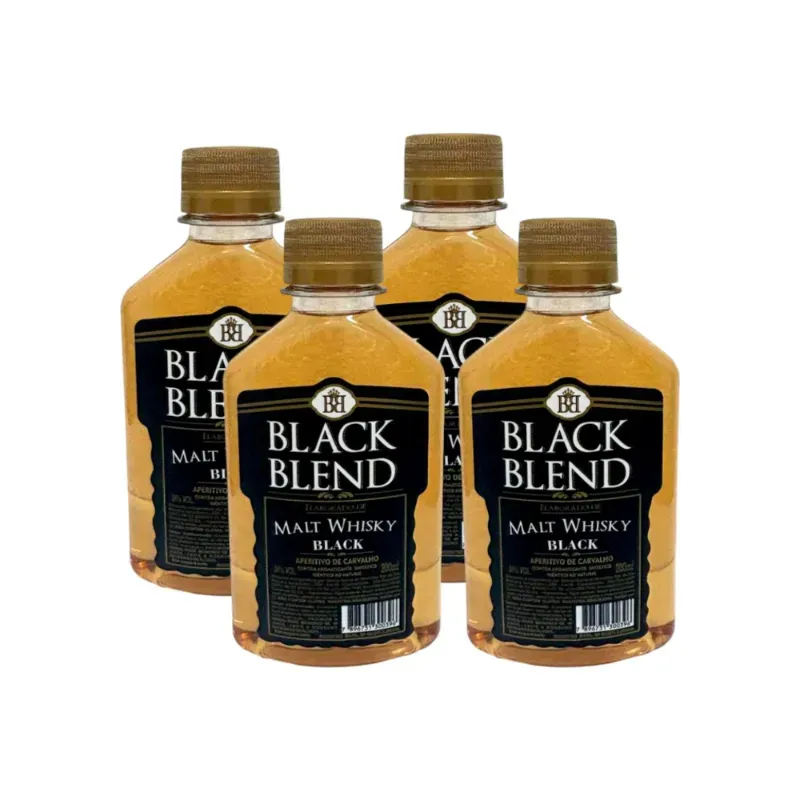 Whisky Black Blend (4 x 200 ML)