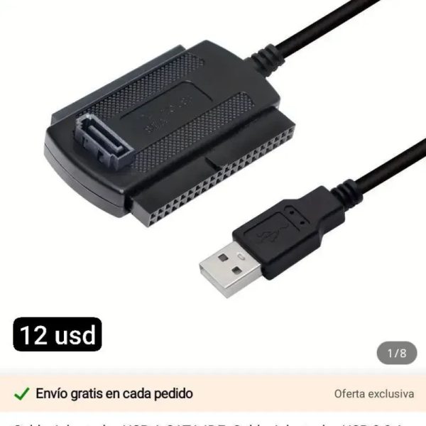 Cable adaptador sata IDE