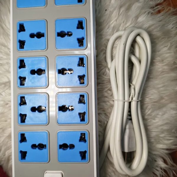 Extensión de corriente con USB doble