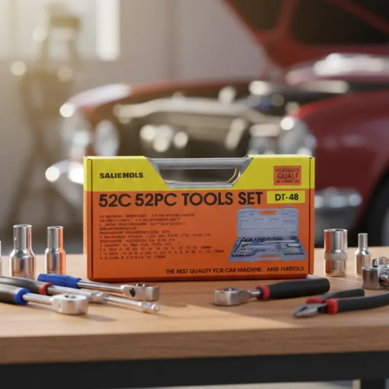 (40 USD)JUEGO DE CUBO 52 PIEZAS MARCA "DIESEL TOOLS"