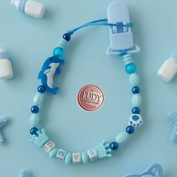 Chupetero Delfin  azul