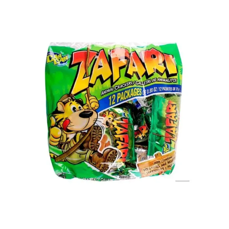 Galletas de animalitos Zafari (12unid)