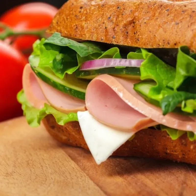 Sándwich de jamón