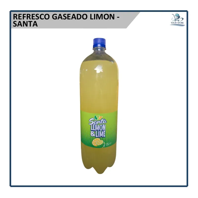 Refresco Gaseado Limón - Santa (2L)