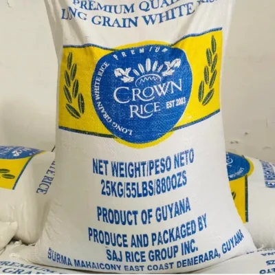 Saco de arroz importado sellado