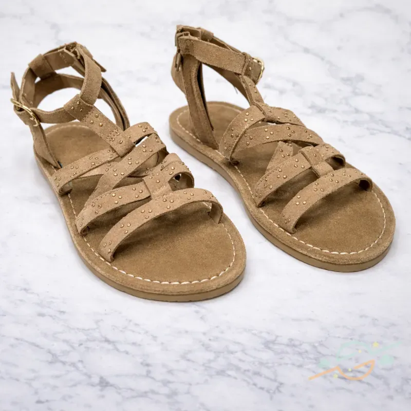 Sandalia marrón LEFTIES