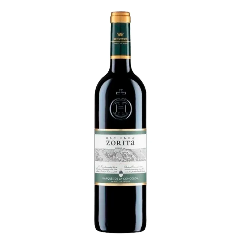 Vino Tinto Temp Crianza D.O. Arribes HACIENDA ZORITA 750ml  6/Caja