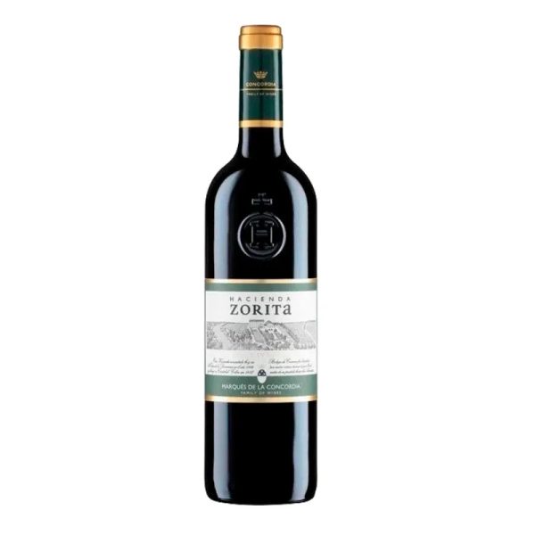 Vino Tinto Temp Crianza D.O. Arribes HACIENDA ZORITA 750ml  6/Caja