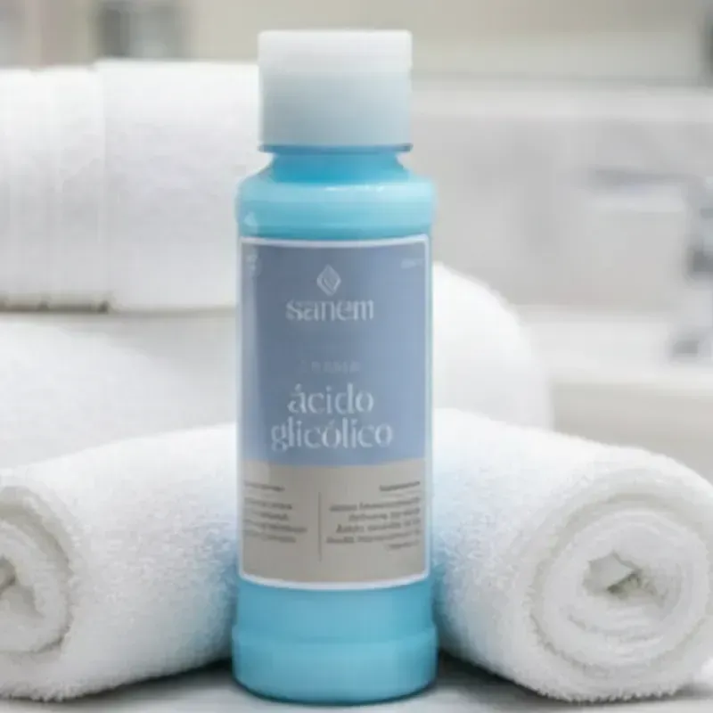 Crema de acido glicolico y acido hialuronico