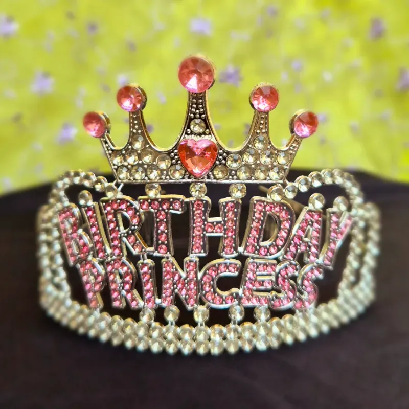 Corona plateada (Happy Birthday)