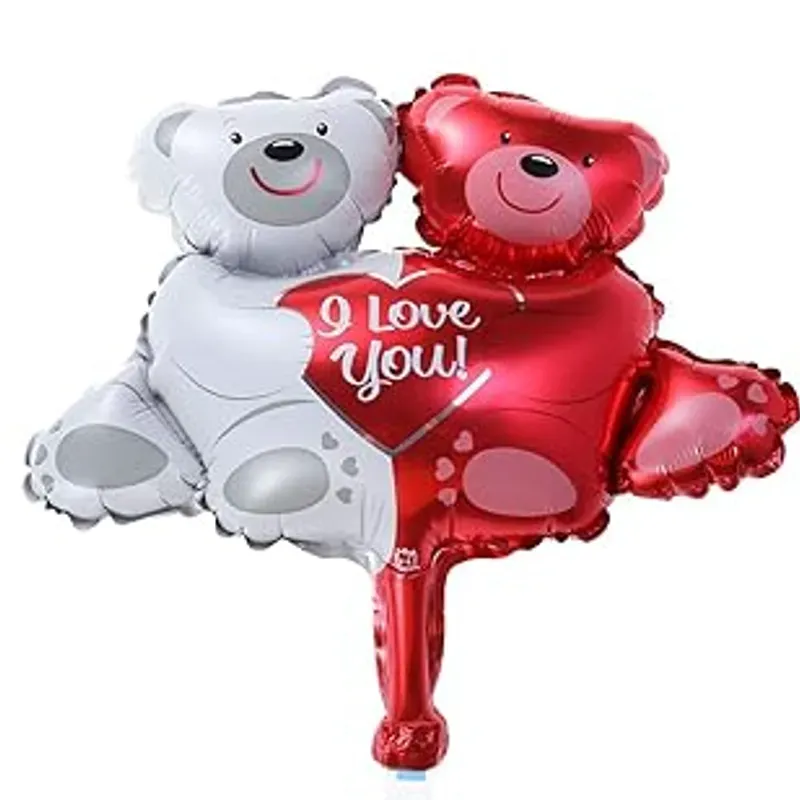 Globo de Osos con Corazón