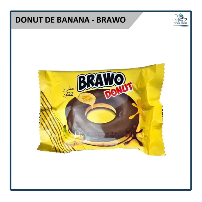 Donut de Banana - Brawo (40g)