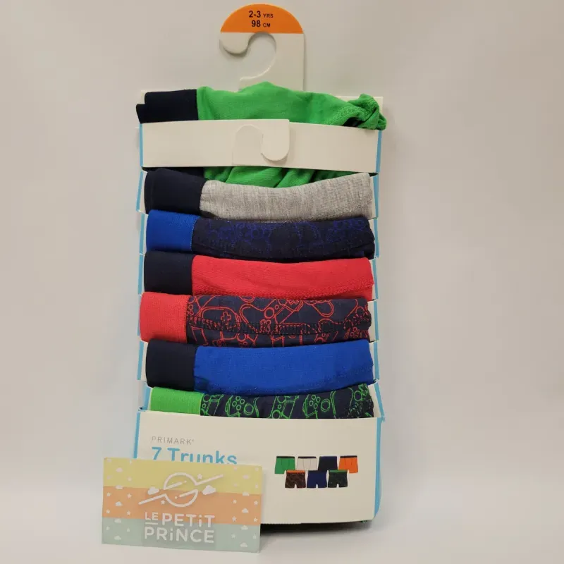 Pack 7 calzoncillos PRIMARK #0001