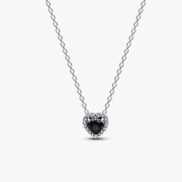 Cadena de Corazón Negro