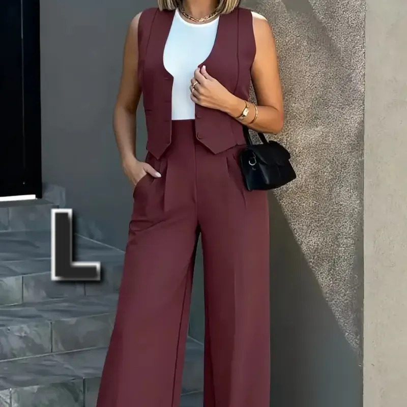 Conjunto 2 Piezas Pantalon y Chaleco