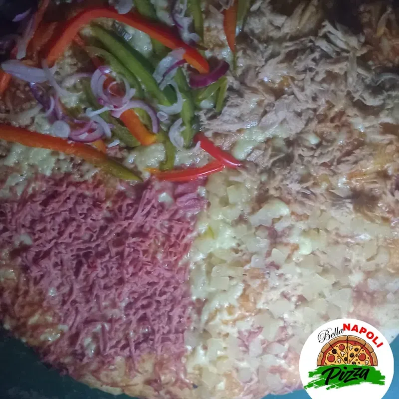 ✨ Pizza Cuatro Estaciones Grande