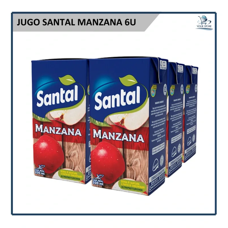 Jugo de Manzana Santal (6u)