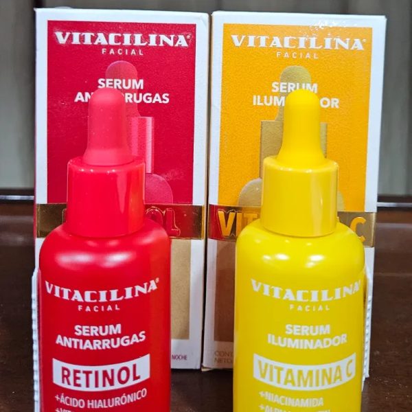 Serum Vitamina C y Serum Retinol