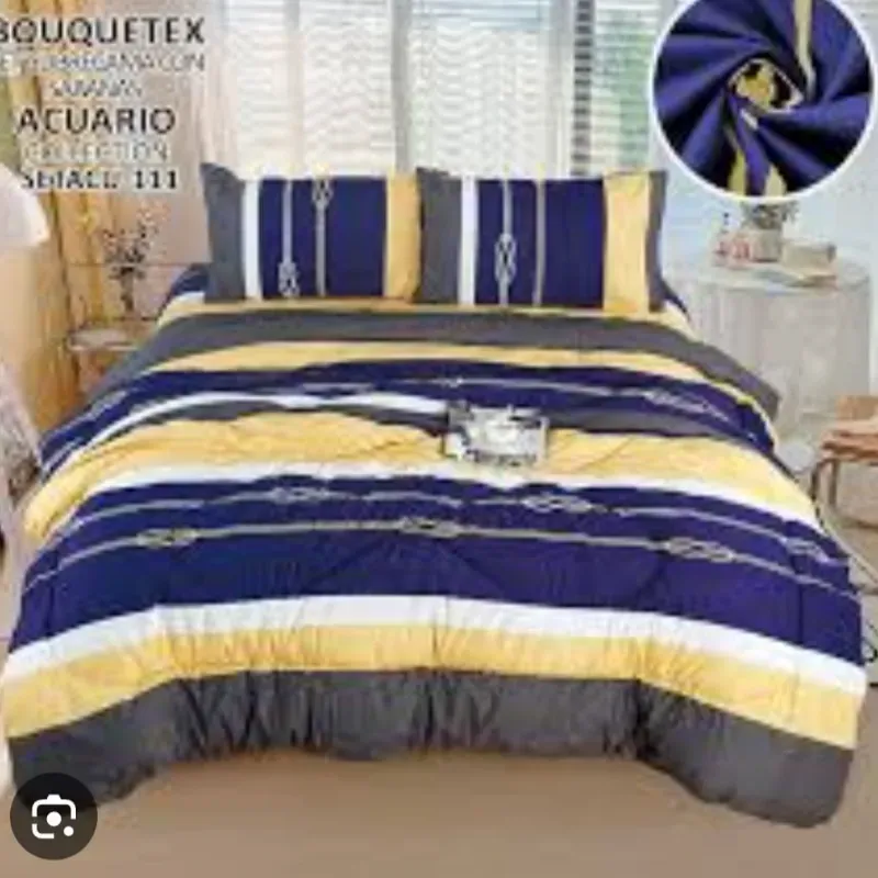 Juego de Edredón y sabanas KING SIZE