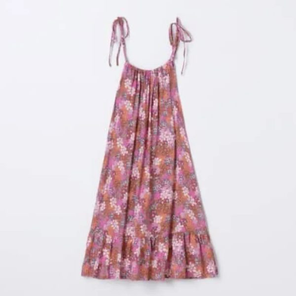 Vestido tirantes de flores