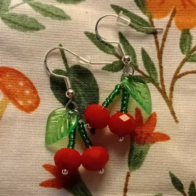 Aretes de cerecita 