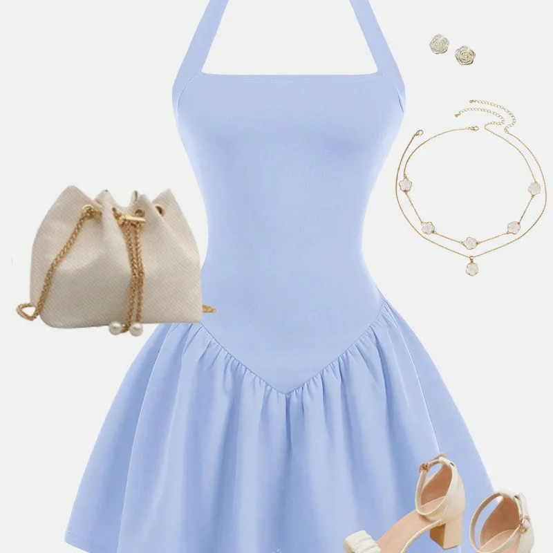 Vestido corte princesa