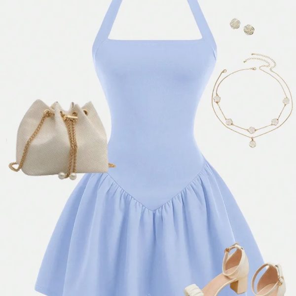 Vestido corte princesa