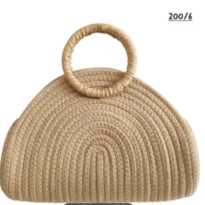 Bolso de Tote Semicircular