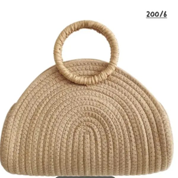 Bolso de Tote Semicircular