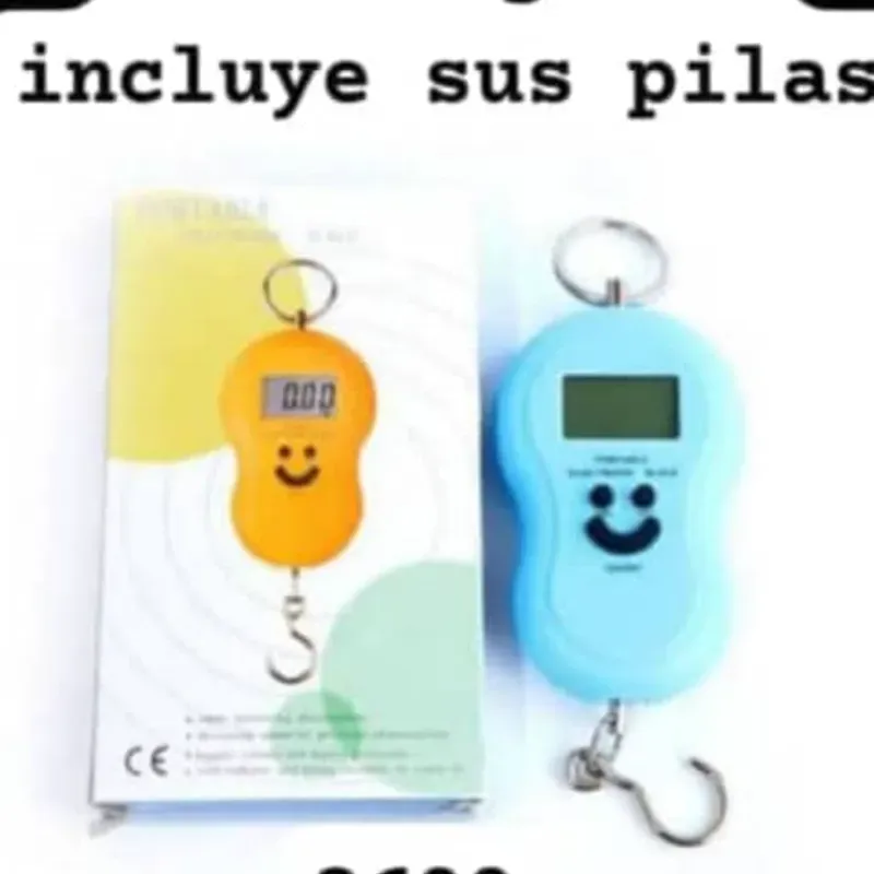 Pesa digital manual trae sus pilas