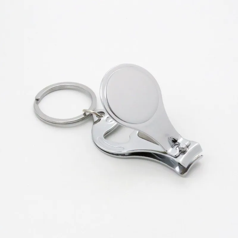 Llavero corta uñas y abridor de botella