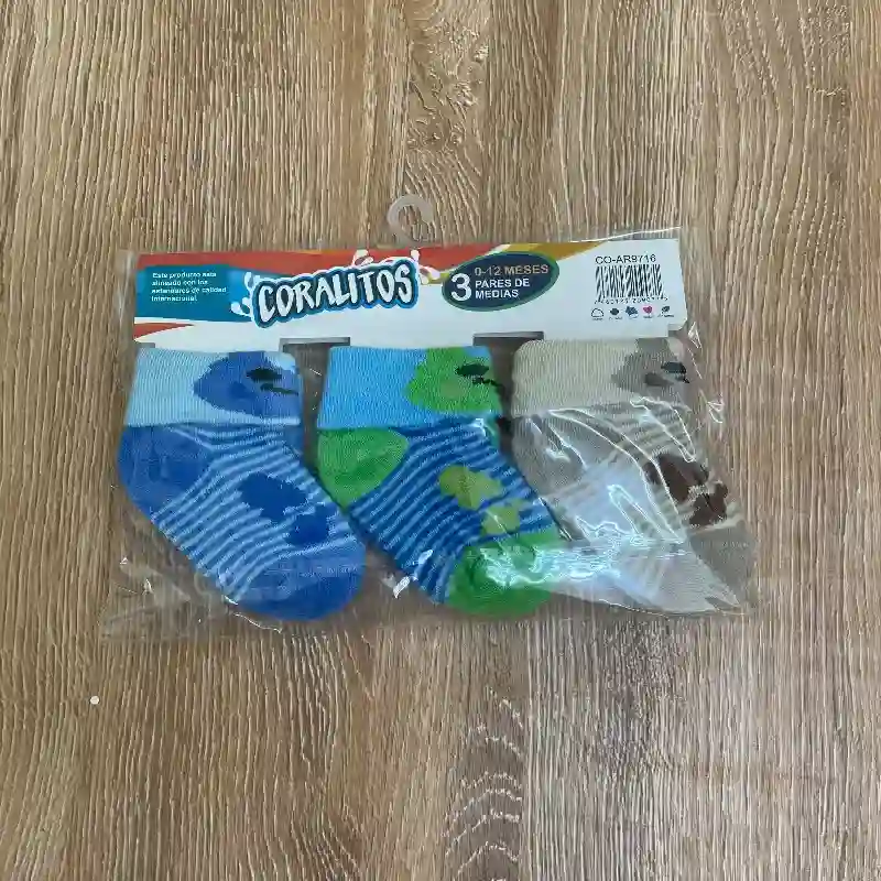 Set #2 de 3 pares de medias