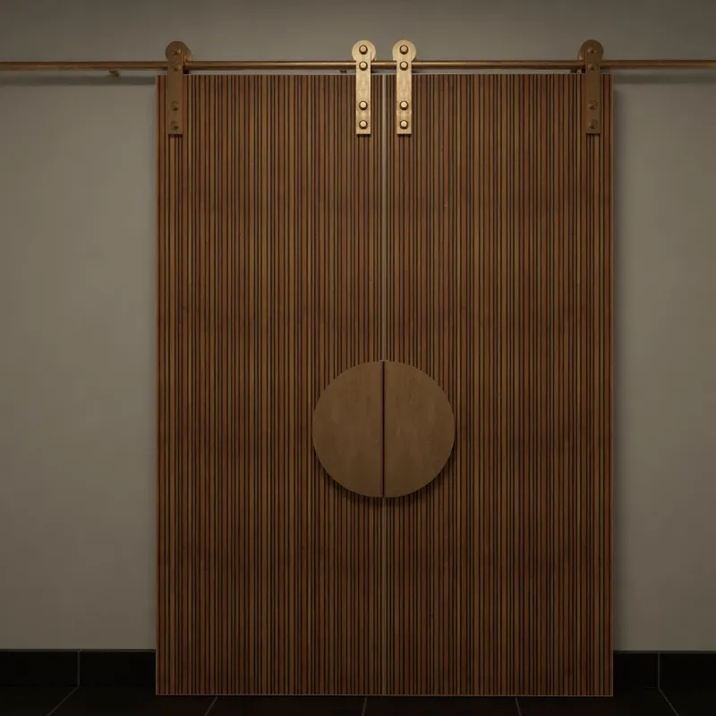 Puertas doble corrediza