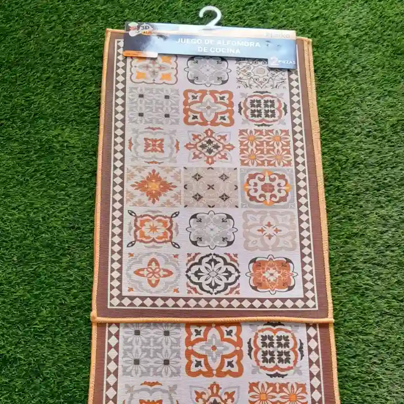 Juego de alfombras para la cocina