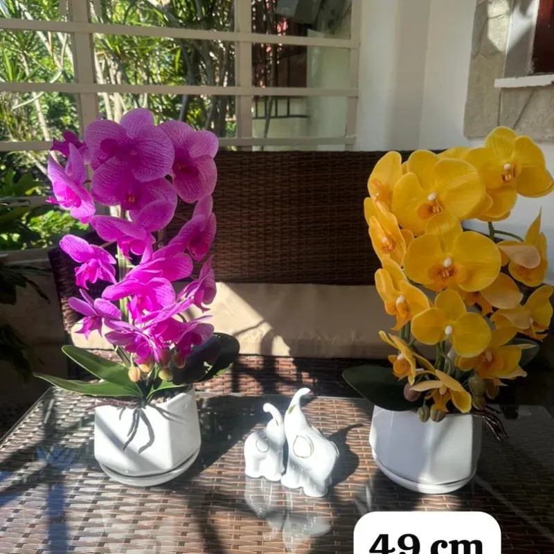 Orquídeas artificiales