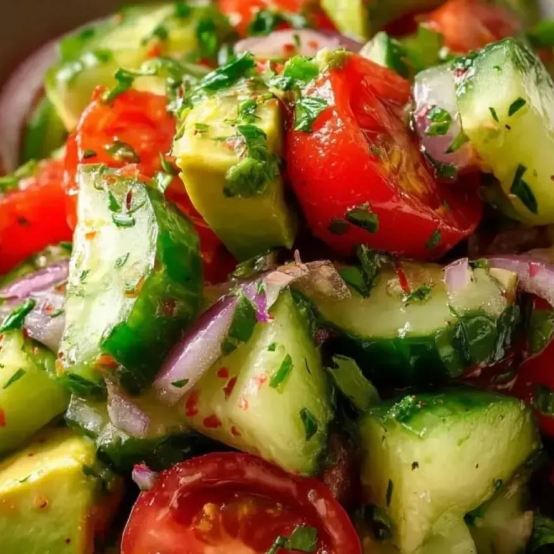 Ensalada de vegetales de estación