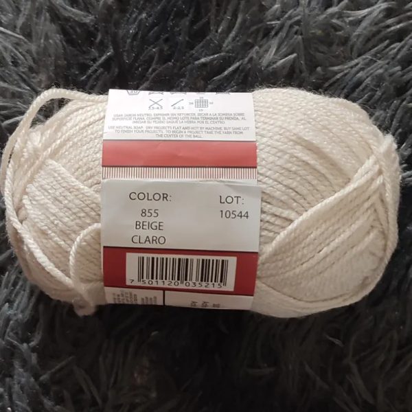 Estambre beige claro