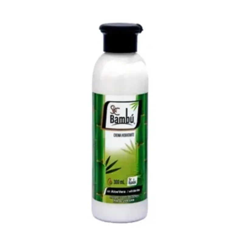 Crema Bambú Hidratante con Proteína de Seda (300 ml)