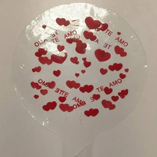 ‼️Globo Burbuja 18"- Temática Enamorados‼️