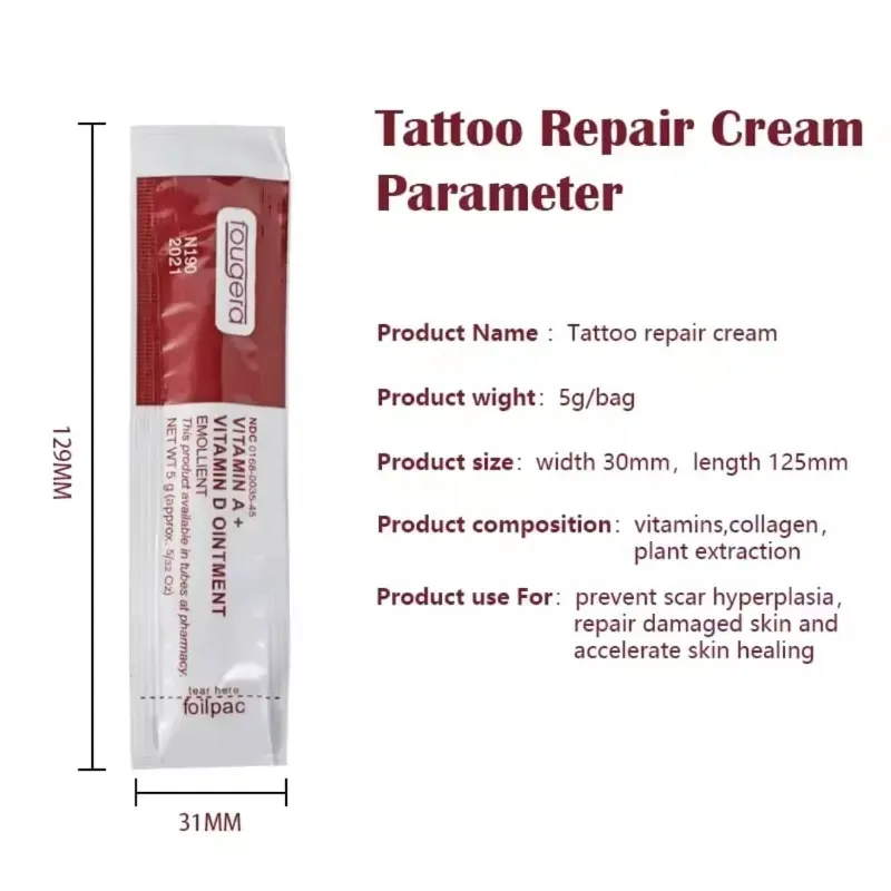 Crema para el cuidado posterior del tatuaje