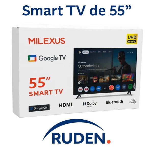 Smart TV MILEXUS de 55”