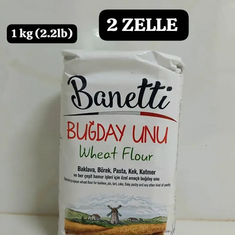 Bolsa de harina de pan