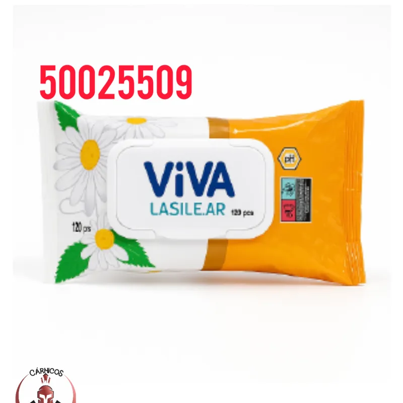 Toallas húmedas de 120 unidades