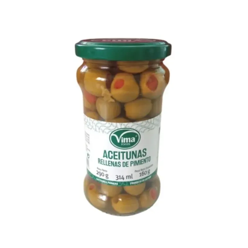 ACEITUNA R/PIMIENTO, 314 ML, C/24 UND 1000071 PRECIO 1.72