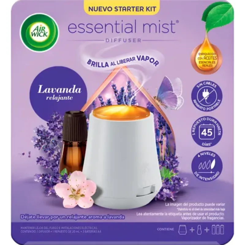 Kit Difusor Air Wick con esencia Lavanda